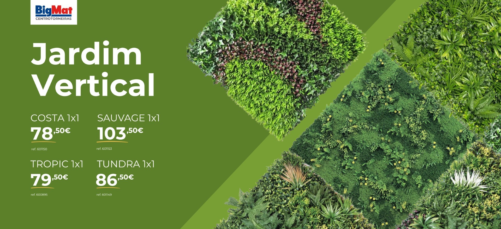 Jardim Vertical 1x1m